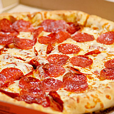 Order Loaded Pepperoni Pizza food online from Doro Pizza store, Tulsa on bringmethat.com