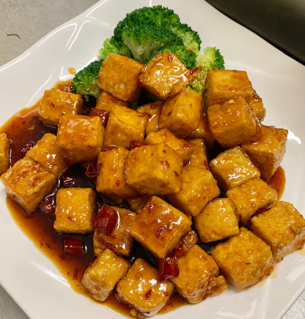 Order 宫付 Kung Pao Tofu food online from Spices 3 store, Oakland on bringmethat.com
