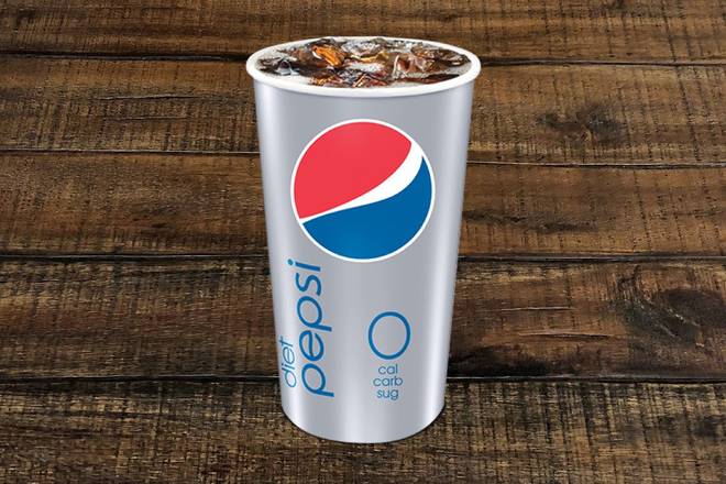 Order Large Diet Pepsi food online from Lee Famous Recipe Chicken store, Brookville on bringmethat.com