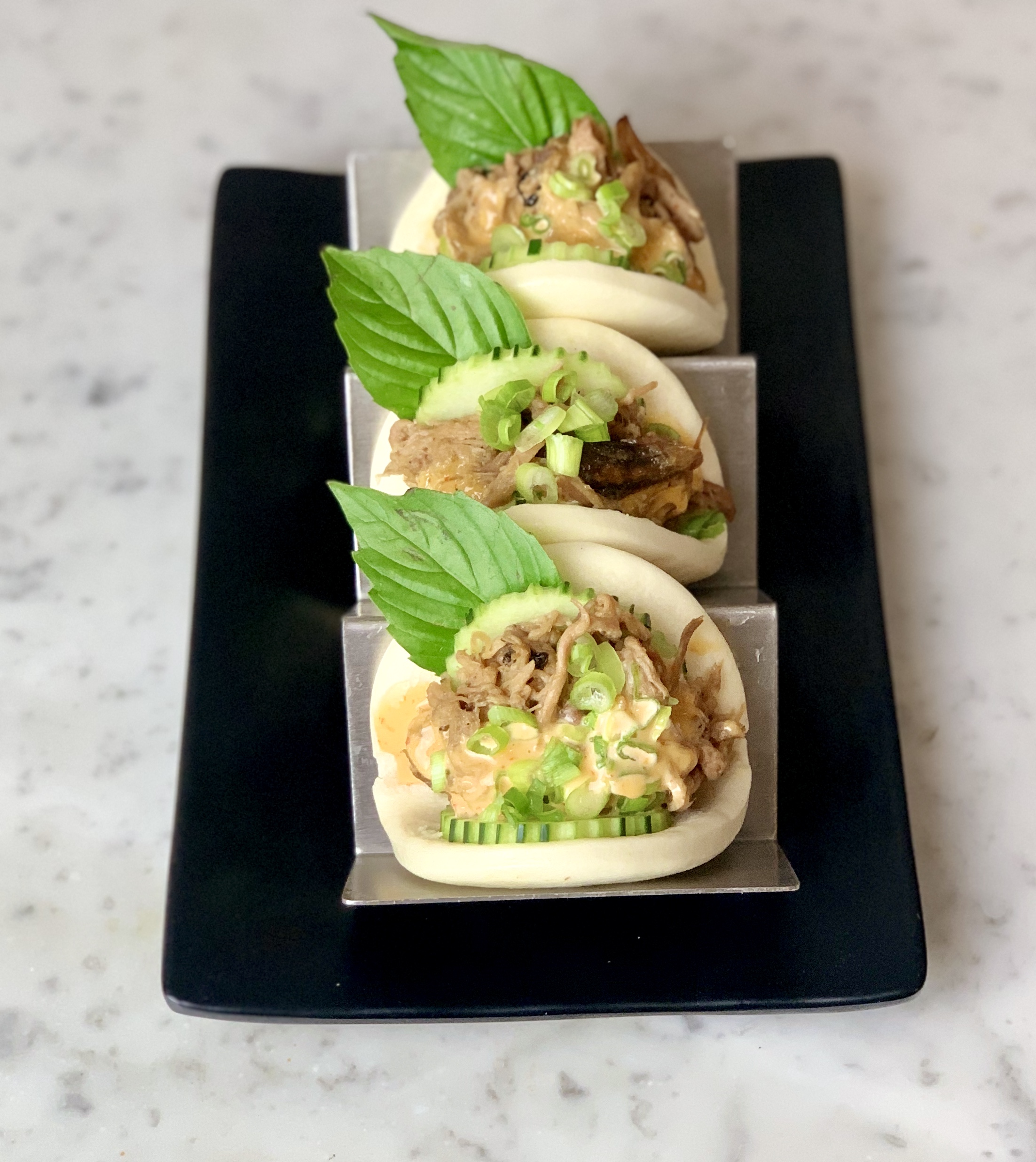 Order Thai Pulled Pork Buns  food online from Yeti Spice Grill store, New York on bringmethat.com