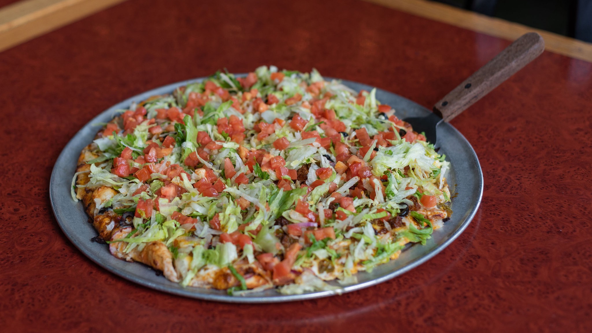 Order Taco Plus Pizza food online from Wild River Brewing & Pizza store, Medford on bringmethat.com