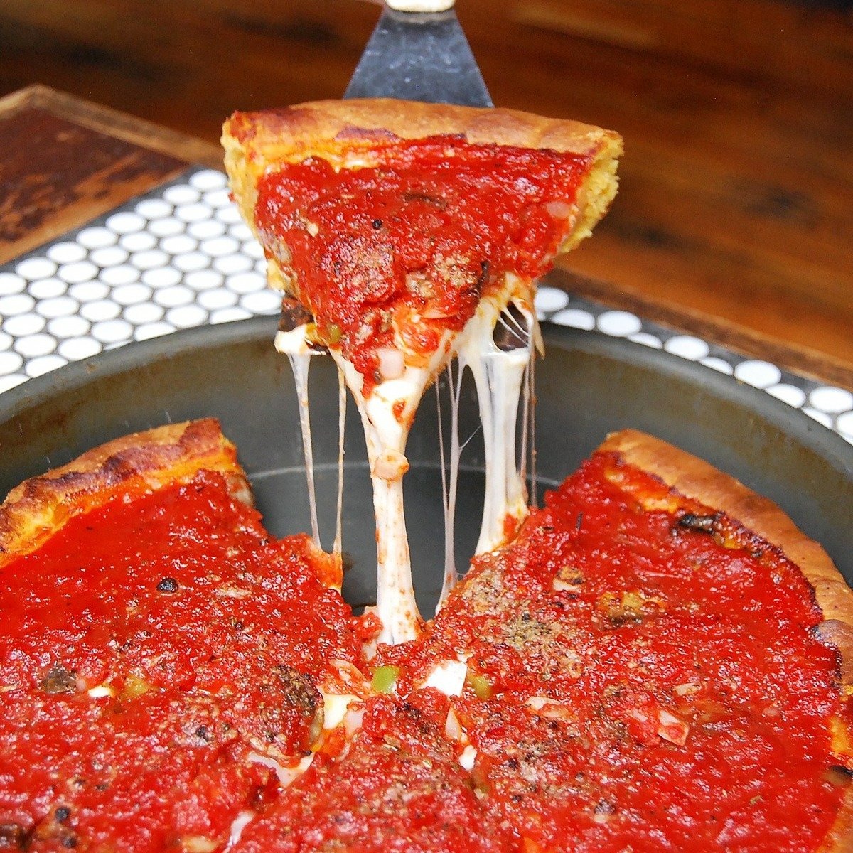 Order Build Your Own Deep Dish | Small food online from Gino's East of store, Lake Geneva on bringmethat.com