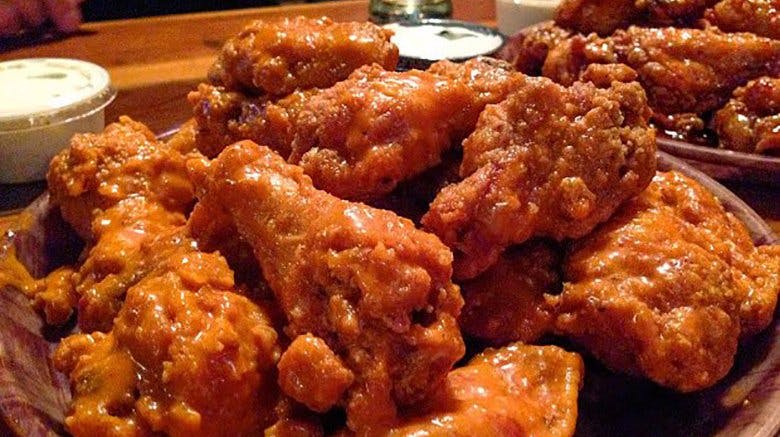Order Bone-in Wings - 5 Pieces food online from Mama's Pizza store, Shelby on bringmethat.com