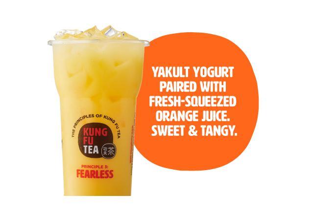 Order Yogurt Orange Juice food online from Kung Fu Tea store, Cincinnati on bringmethat.com