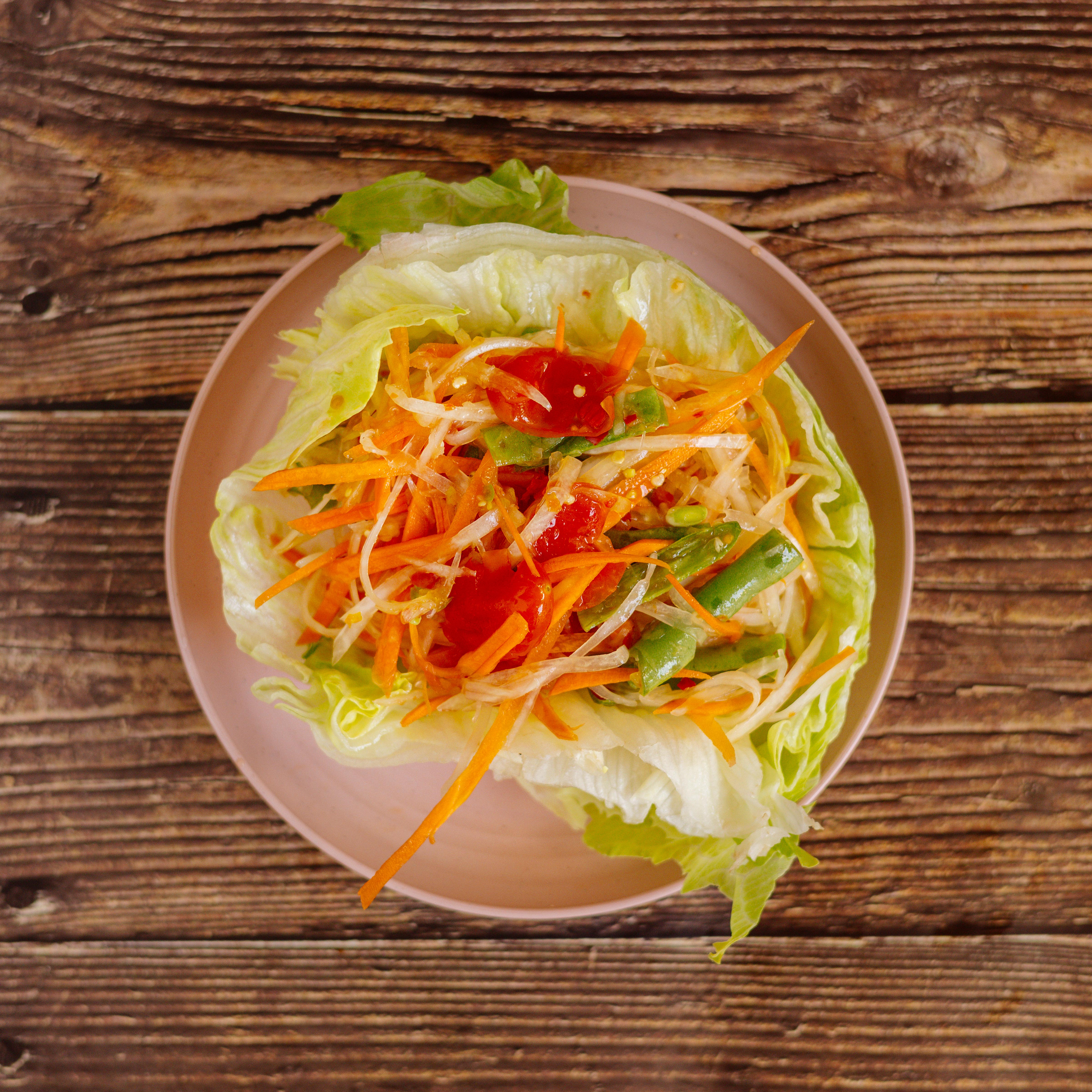 Order Papaya Salad food online from Herbs Thai Bistro store, New York on bringmethat.com