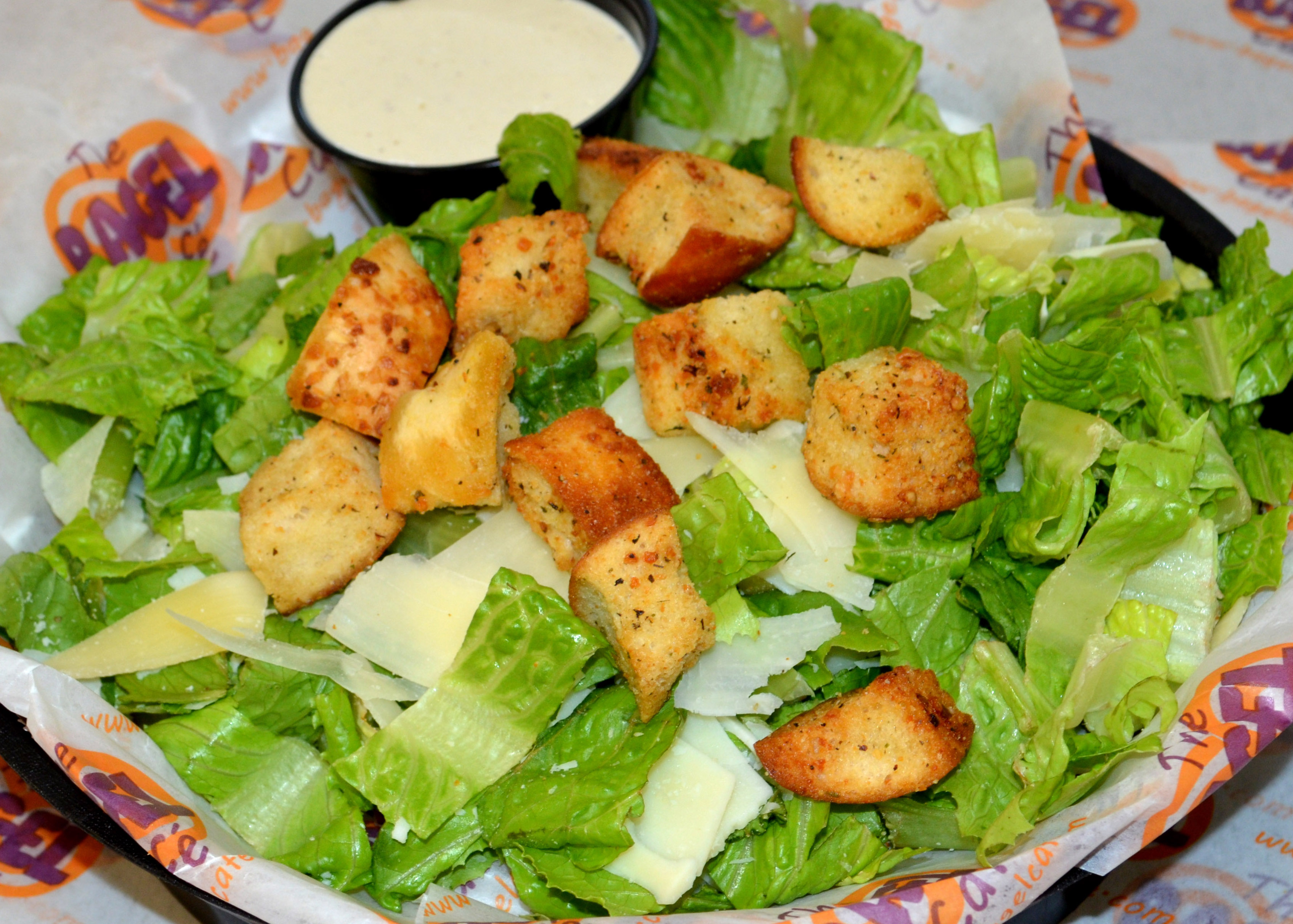 Order Caesar Salad food online from Bagel Cafe store, Herndon on bringmethat.com