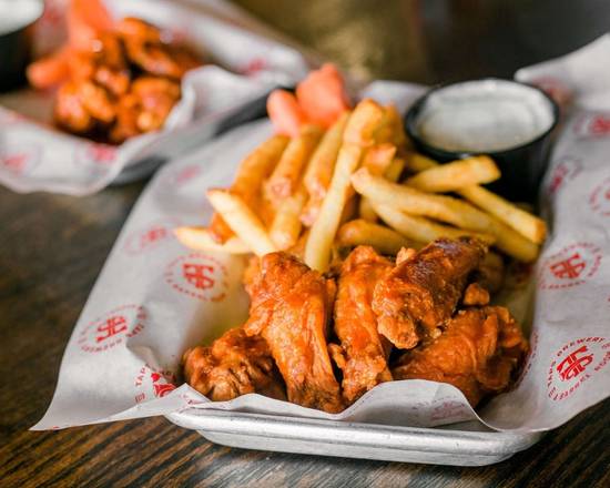 Order 6 - Wing Combo food online from Alondra Hot Wings store, Paramount on bringmethat.com