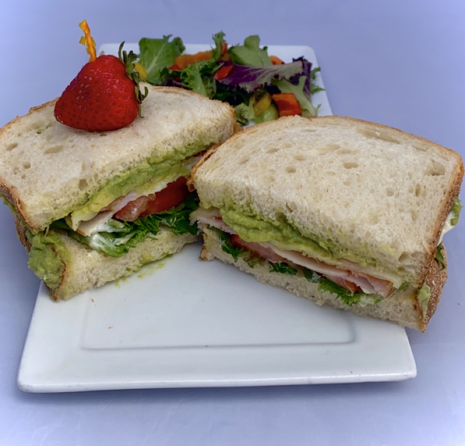 Order Barista Club Sandwich food online from Tribute Coffee store, Garden Grove on bringmethat.com