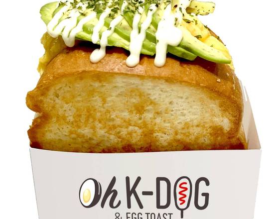 Order Avocado Egg Toast food online from Oh K-Dog store, Hurst on bringmethat.com