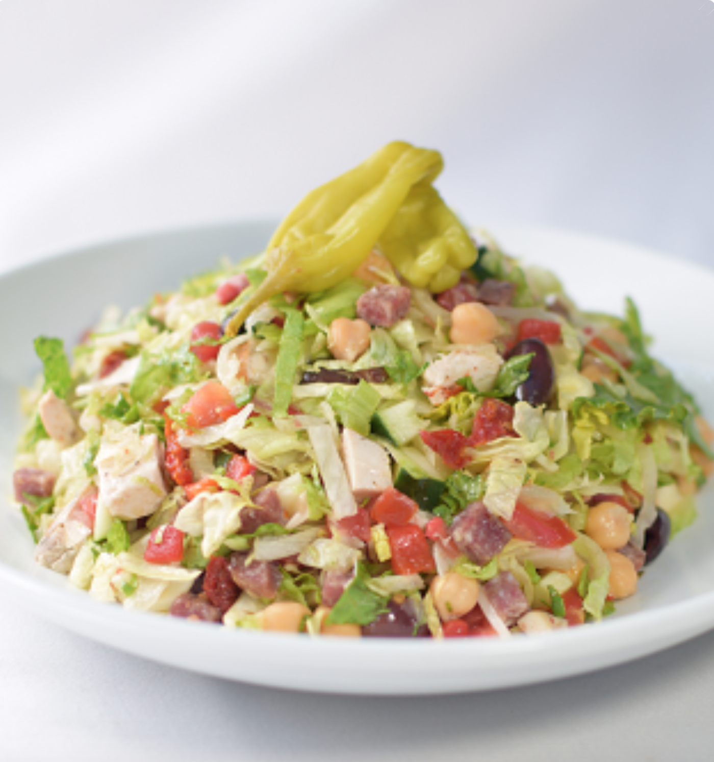 Order Chopped Italian Salad food online from Marmalade Cafe store, Sherman Oaks on bringmethat.com