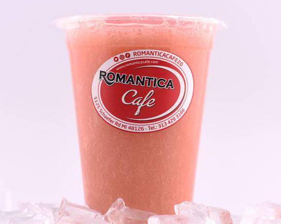 Order Guava Milk Smoothie food online from Romantica Cafe store, Dearborn on bringmethat.com