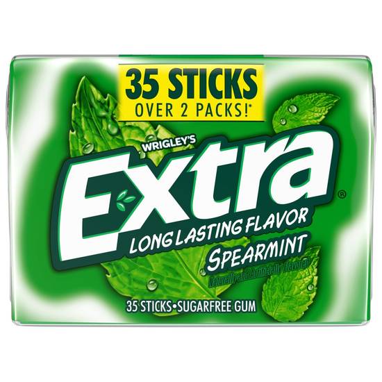 Order Extra Spearmint Sugarfree Gum, 35CT food online from CVS store, REIDSVILLE on bringmethat.com