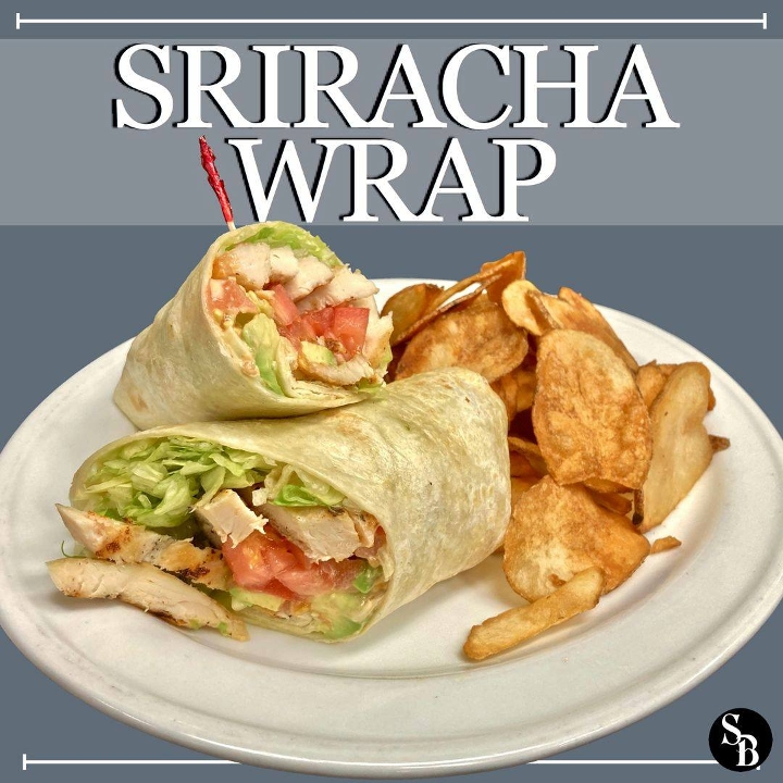 Order Sriracha Chicken Wrap food online from Southern Belle store, Yorkville on bringmethat.com