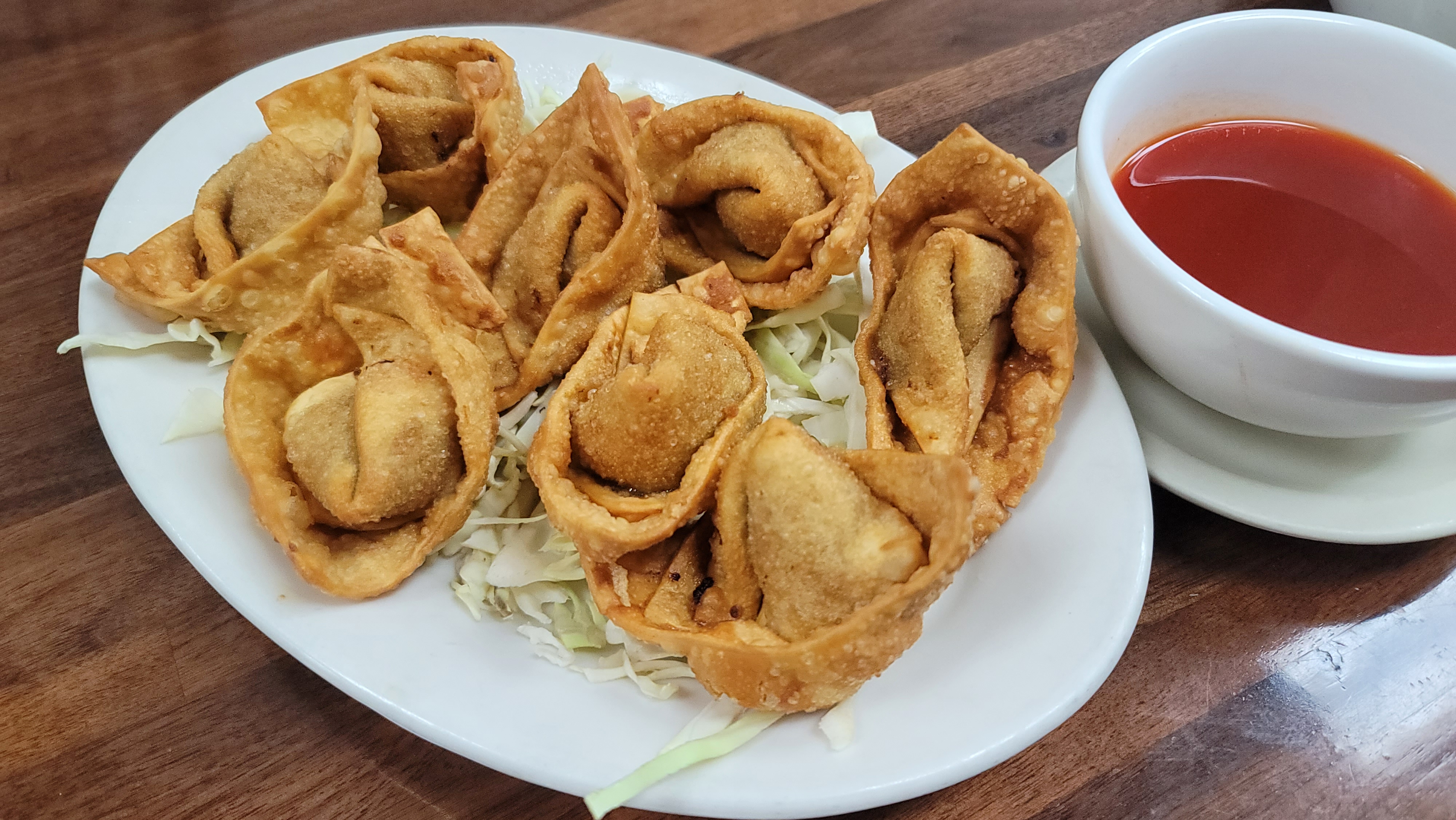 Order 8 Fried Wonton food online from China Cafe store, Austin on bringmethat.com