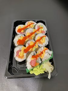 Order Outer Spicy Roll food online from Cuisine Thai & Sushi store, Minneapolis on bringmethat.com