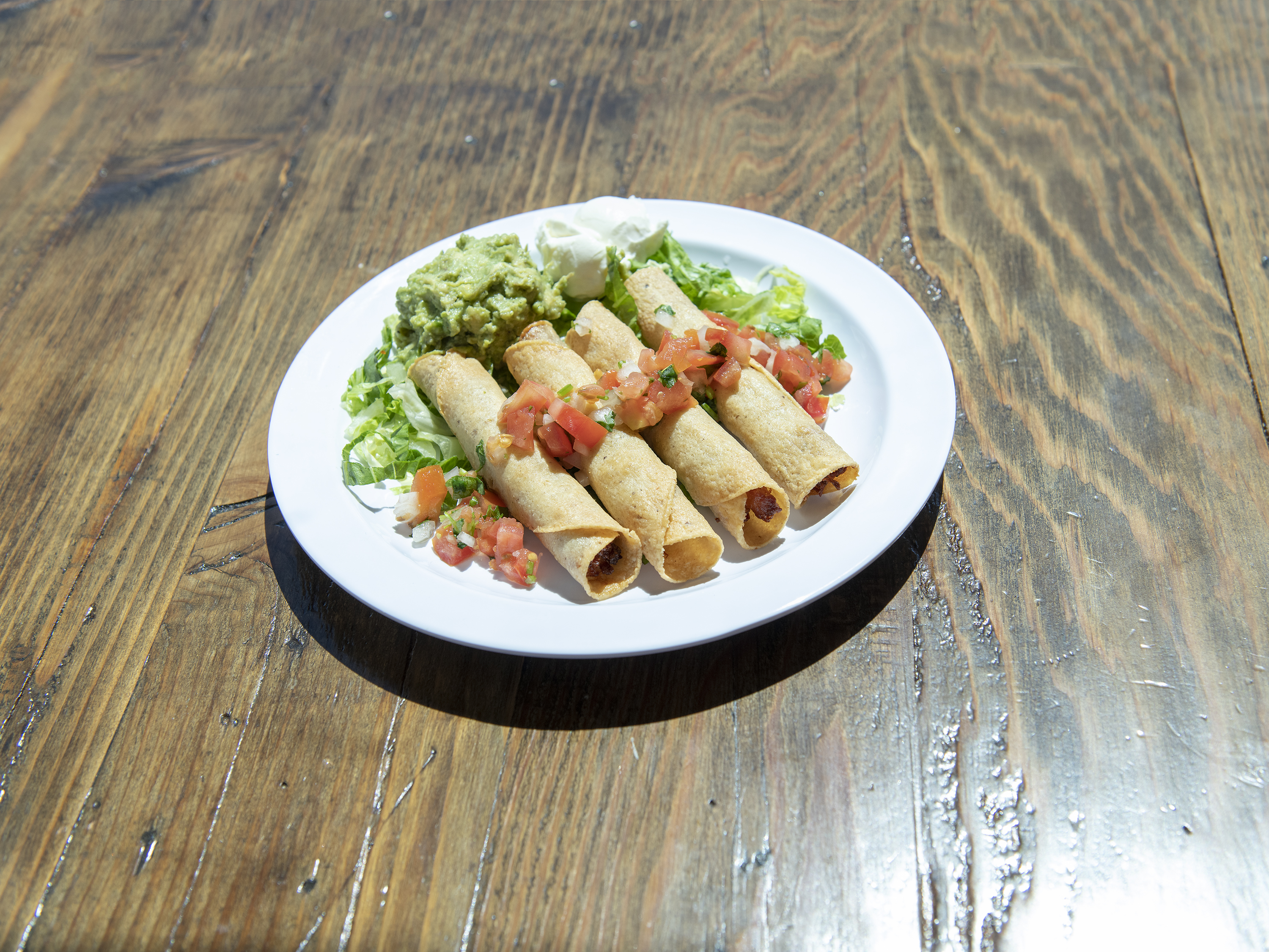 Order Chicken Taquito food online from Mas Takos Authentic Mexican Grill store, Henderson on bringmethat.com