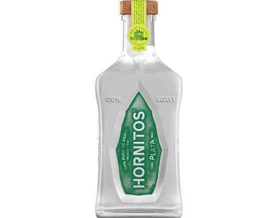 Order Hornitos Plata 750ml (40% ABV) food online from Pit Stop Liquor Mart store, El Monte on bringmethat.com