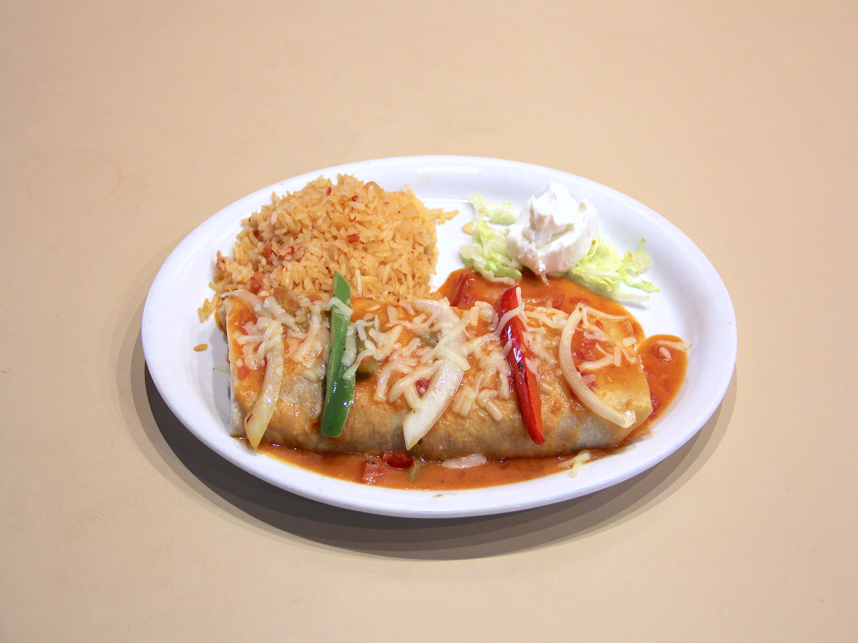 Order Fajita Burrito food online from Xavi Cantina & Grill store, Chino Hills on bringmethat.com