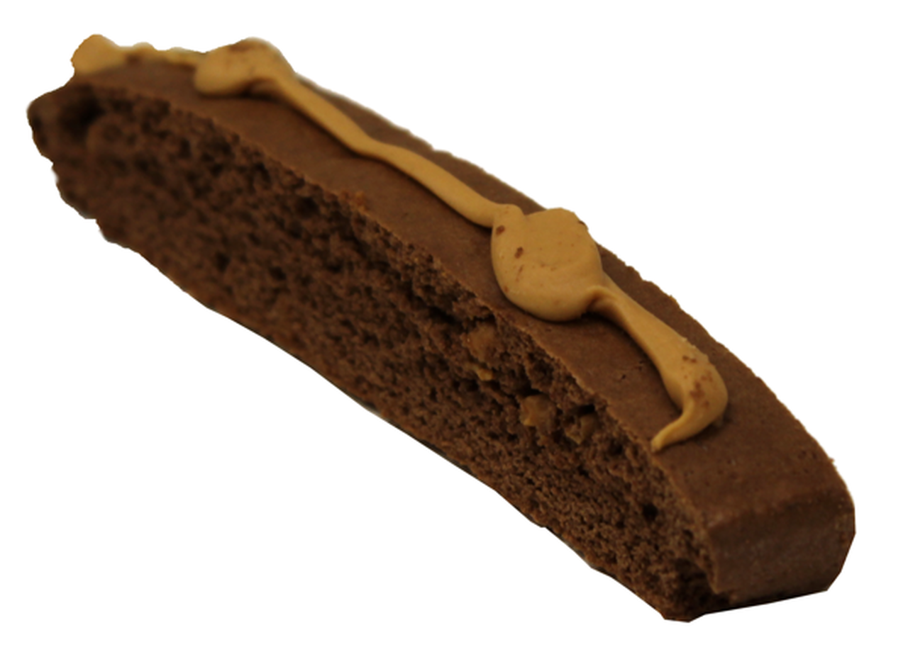 Order Salted Chocolate Peanut Butter Flavored Biscotti food online from Anita Biscottis store, Sinking Spring on bringmethat.com