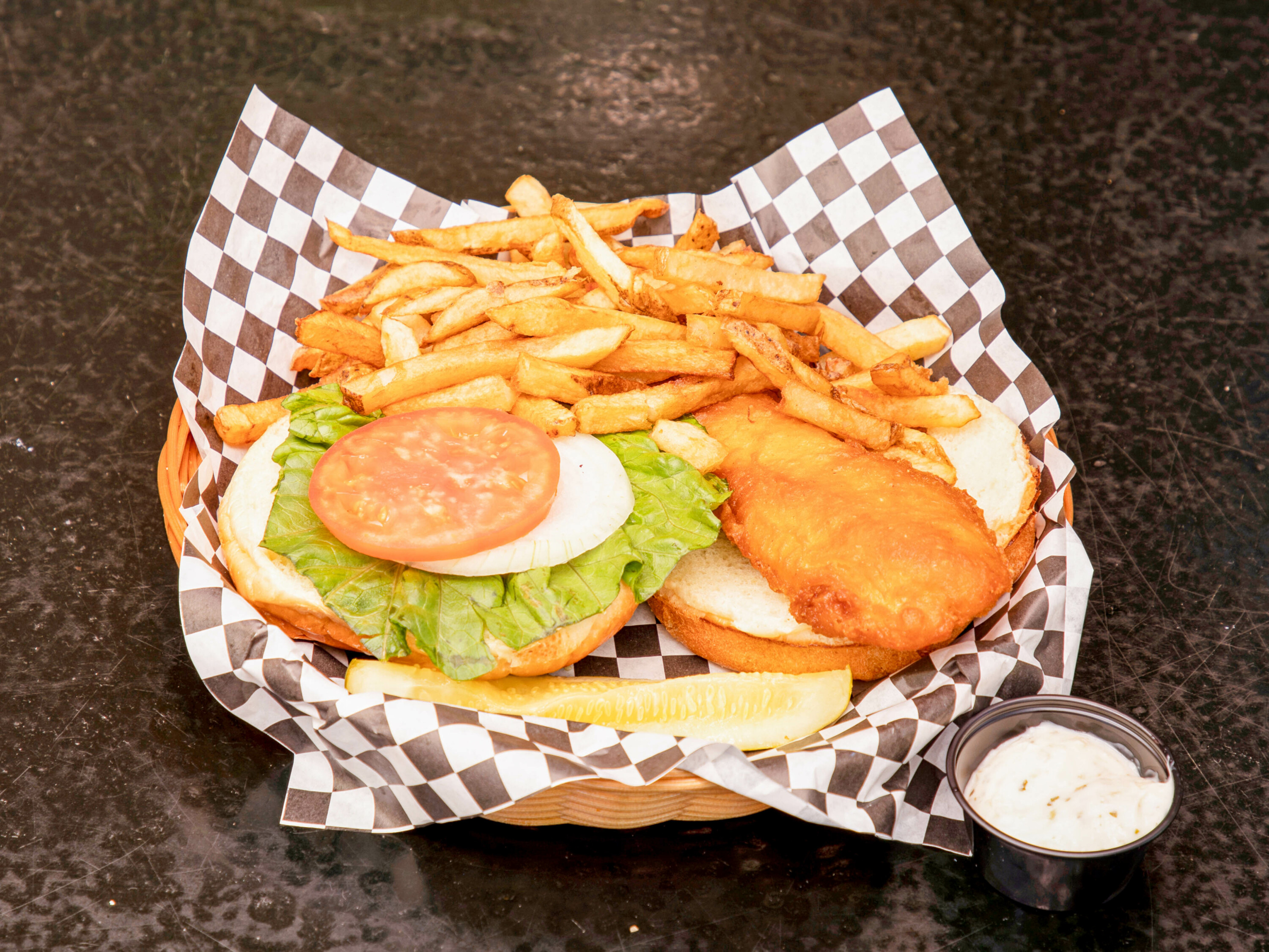 Order Fried Seaburger food online from Moody's Pub store, Chicago on bringmethat.com