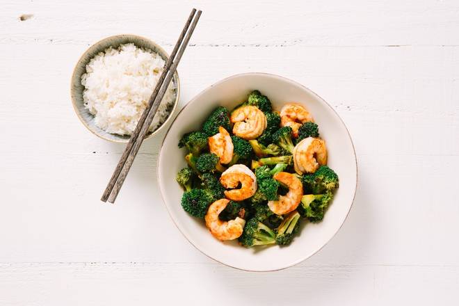 Order Shrimp w/ Broccoli (Small) food online from Jen's Chinese Food & Catering store, Seaford on bringmethat.com