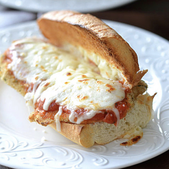 Order Chicken Parm food online from Famous Pizza store, Paramus on bringmethat.com