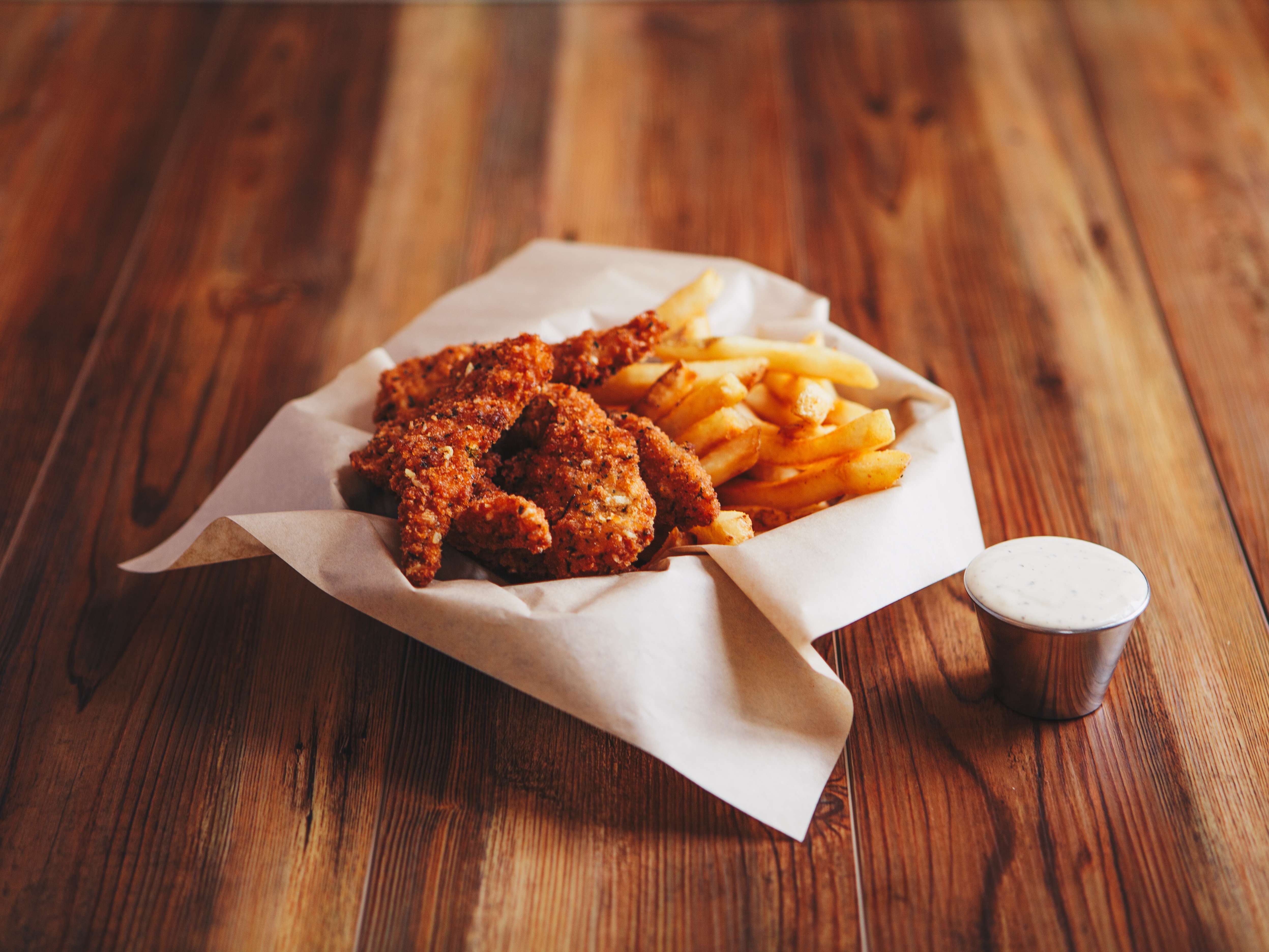 Order Monterey Chicken Tenders food online from The Brass Rail store, Dallas on bringmethat.com