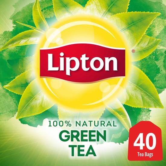 Order Lipton 100% Natural Green Tea Bags, 40 CT food online from Cvs store, UPLAND on bringmethat.com