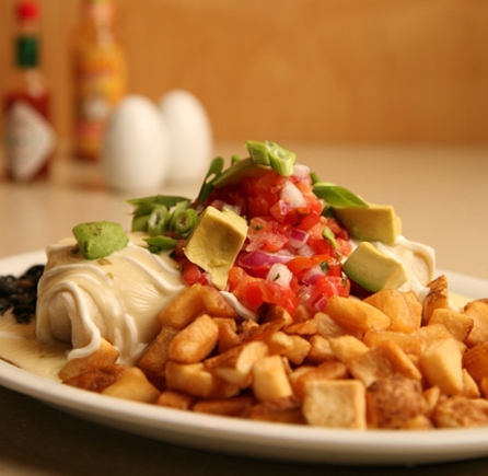 Order Breakfast Burrito food online from Wild Eggs store, Fishers on bringmethat.com
