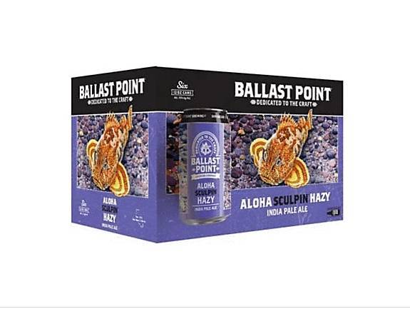 Order Ballast Point Sculpin Aloha IPA 6 Pack  food online from Newport Wine & Spirits store, Newport Beach on bringmethat.com