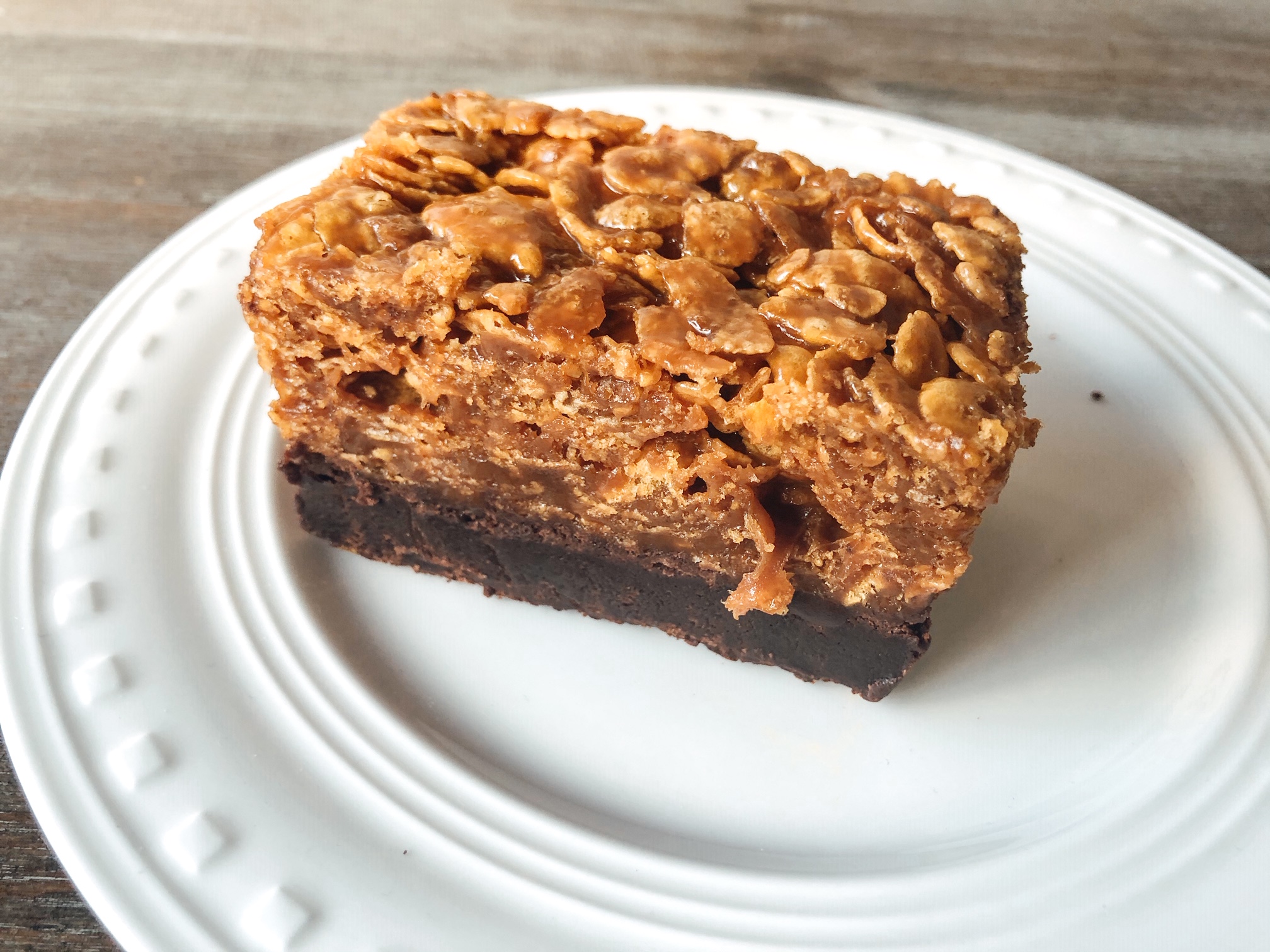 Order Caramel Crunch Brownies food online from It Started With A Cupcake store, Lyndhurst on bringmethat.com