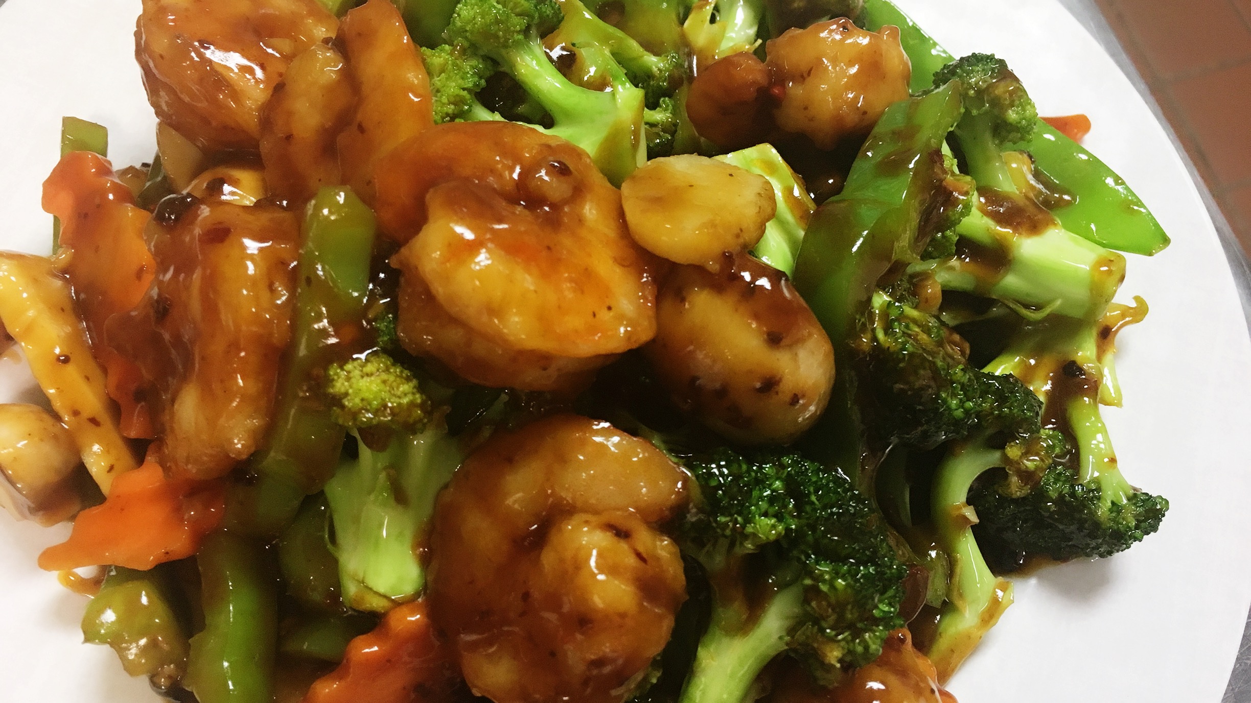 Order Hunan Shrimp food online from Little Basil store, Bryn Mawr on bringmethat.com