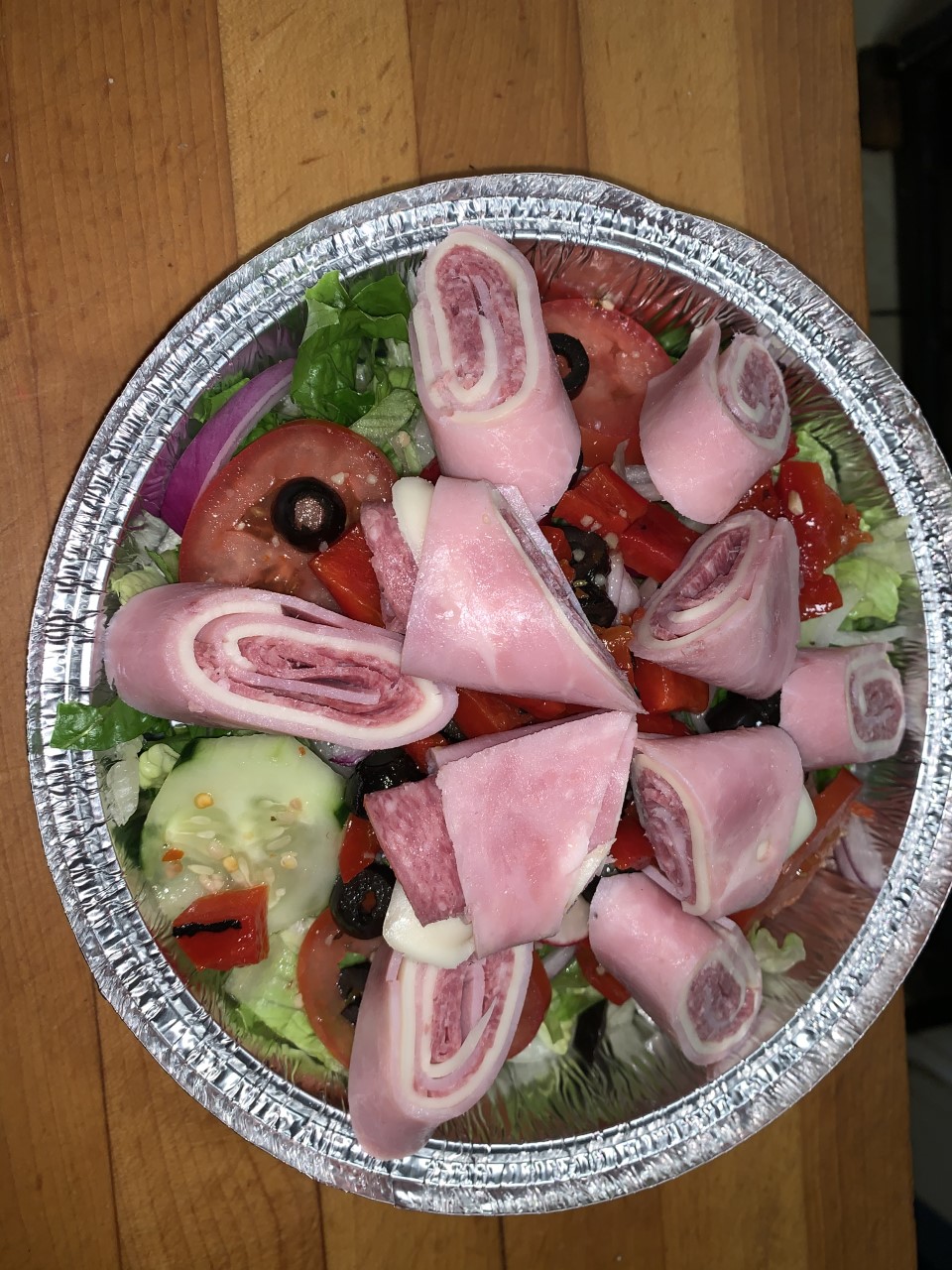 Order Antipasto Salad food online from Tacos Pizza store, Bound Brook on bringmethat.com