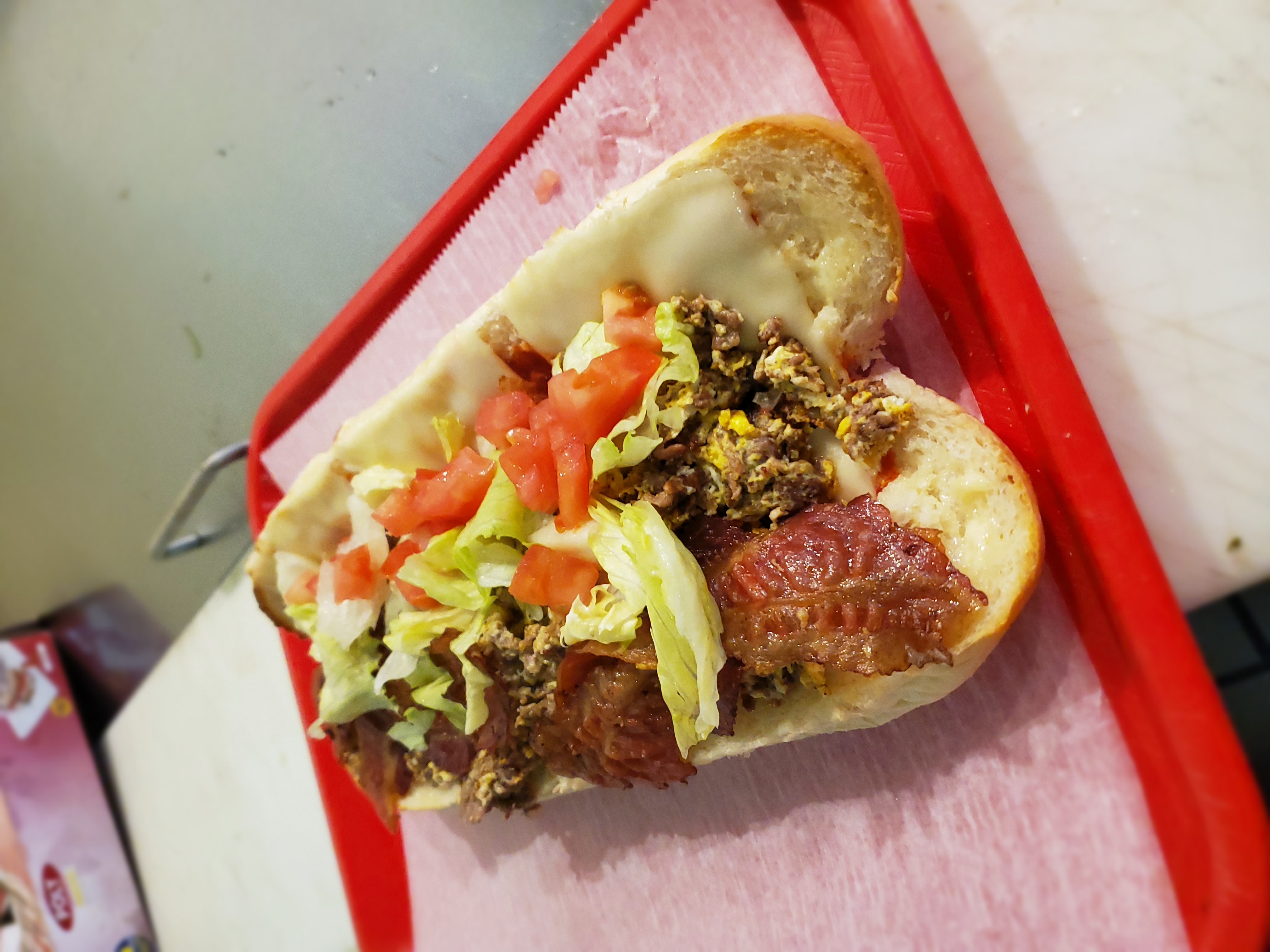 Order "Brazilian" Steak and Cheese Sub food online from Nino's Pizza store, Boston on bringmethat.com