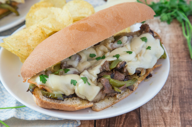 Order Philly Cheesesteak Sub food online from New York Pizza Co store, Riverside on bringmethat.com