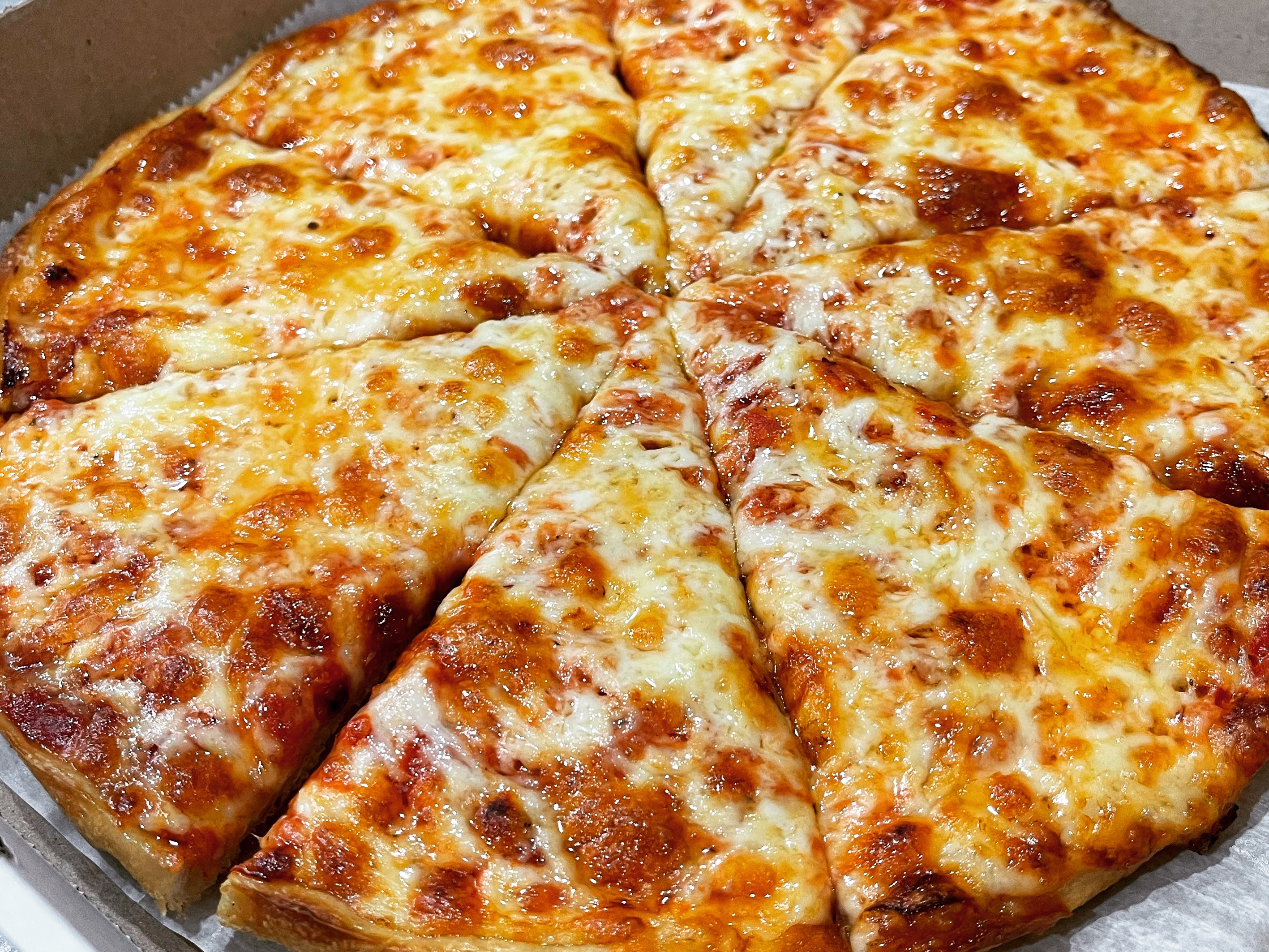 Order LARGE CHEESE food online from The Original Pappas Pizza store, Stamford on bringmethat.com