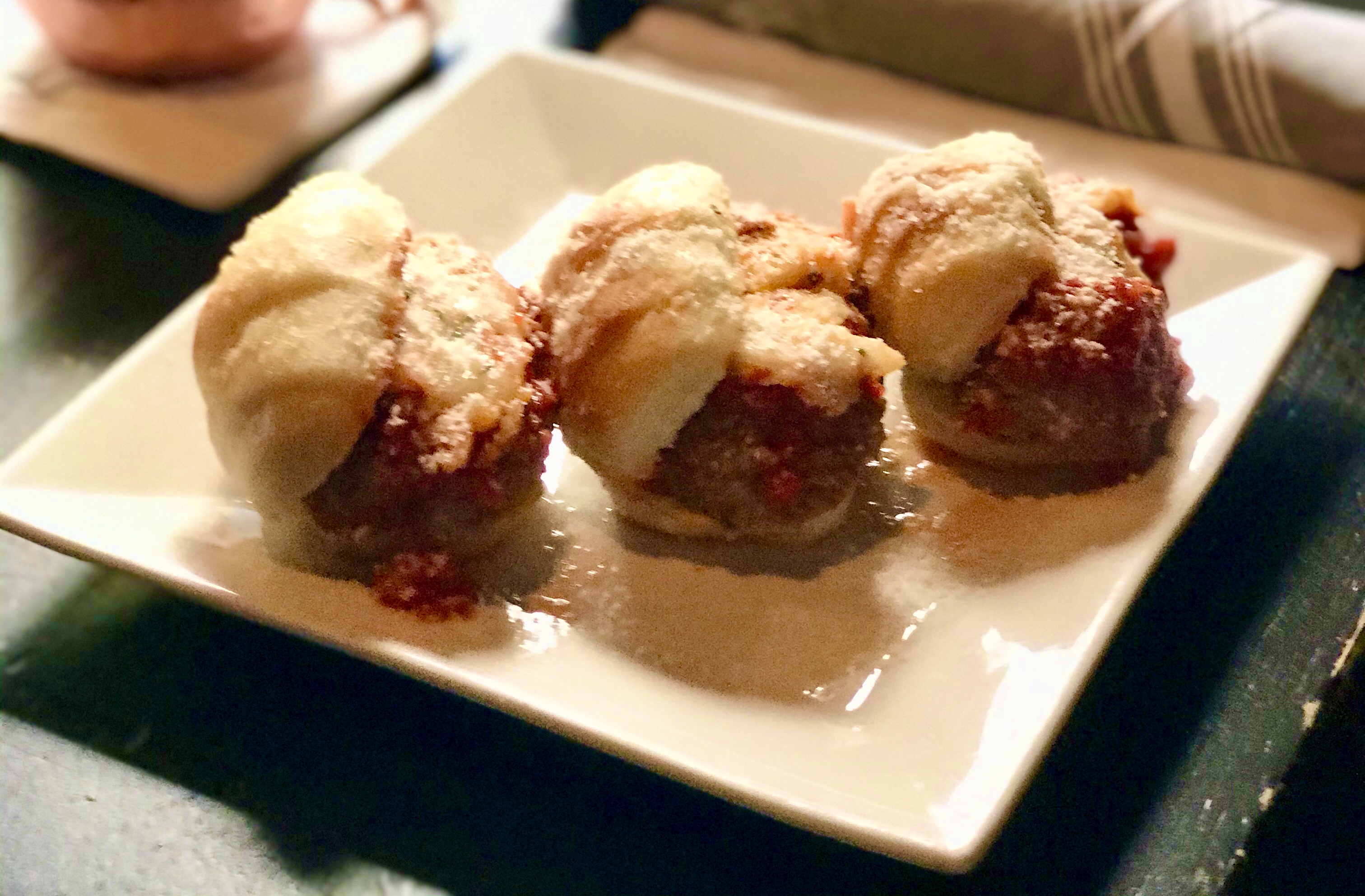 Order Meatball Sliders food online from Rocco Italian Grill store, Wilmington on bringmethat.com
