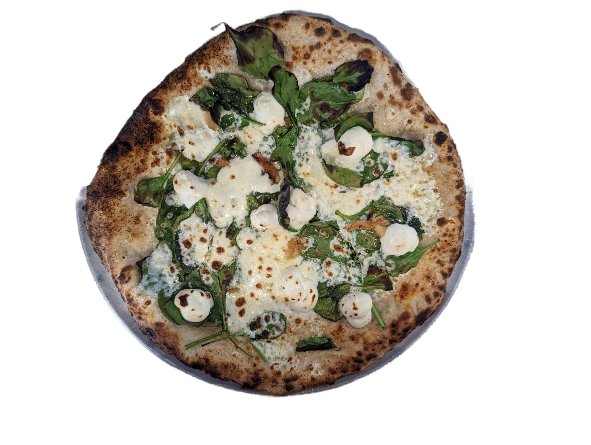 Order SpinaGee Pizza - 12'' food online from Mangia Macrina's Wood Fired Pizza store, Little Falls on bringmethat.com