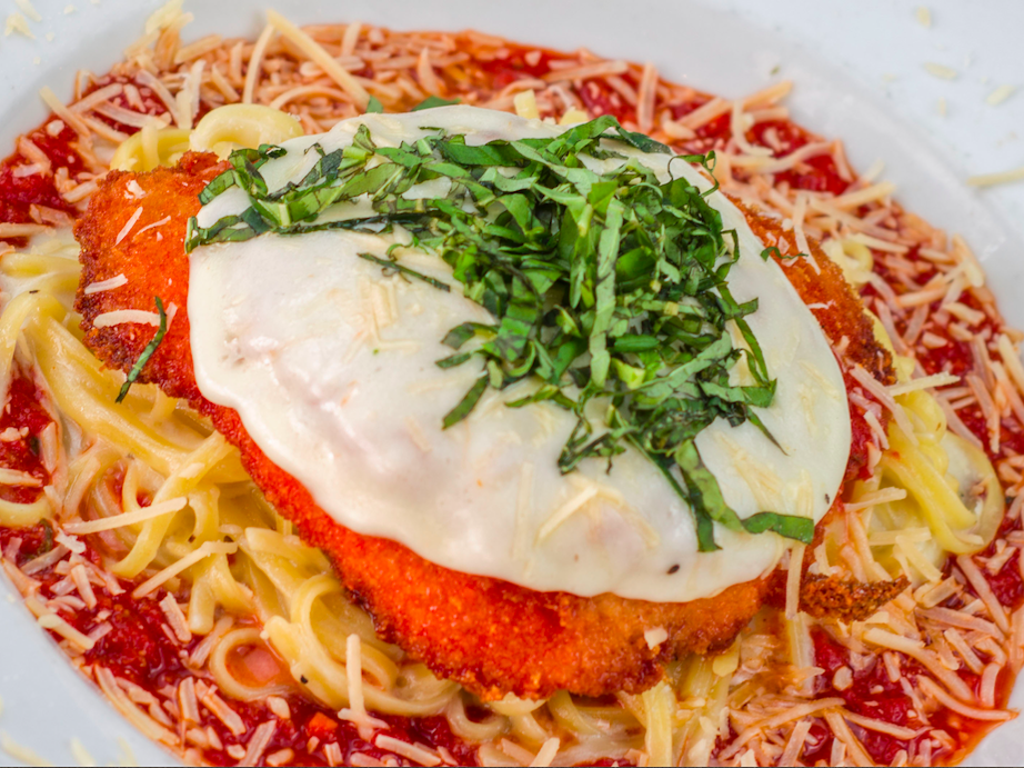 Order Chicken Parmesan food online from D.H. Lescombes Winery & Bistro store, Albuquerque on bringmethat.com