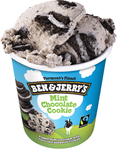 Order Mint Chocolate Cookie (K) food online from Ben & Jerry store, Portland on bringmethat.com