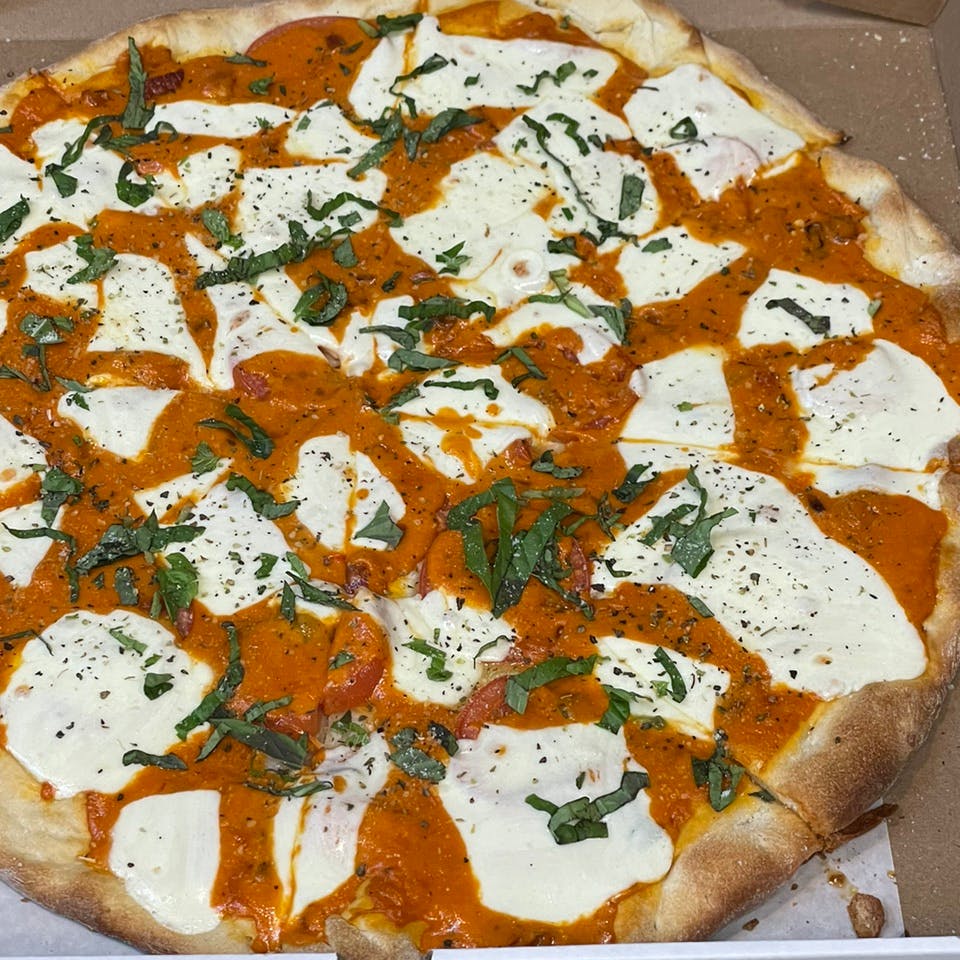 Order Personal Signature Margarita Pizza - Personal food online from Davila's Pizza & Restaurant store, Hackettstown on bringmethat.com