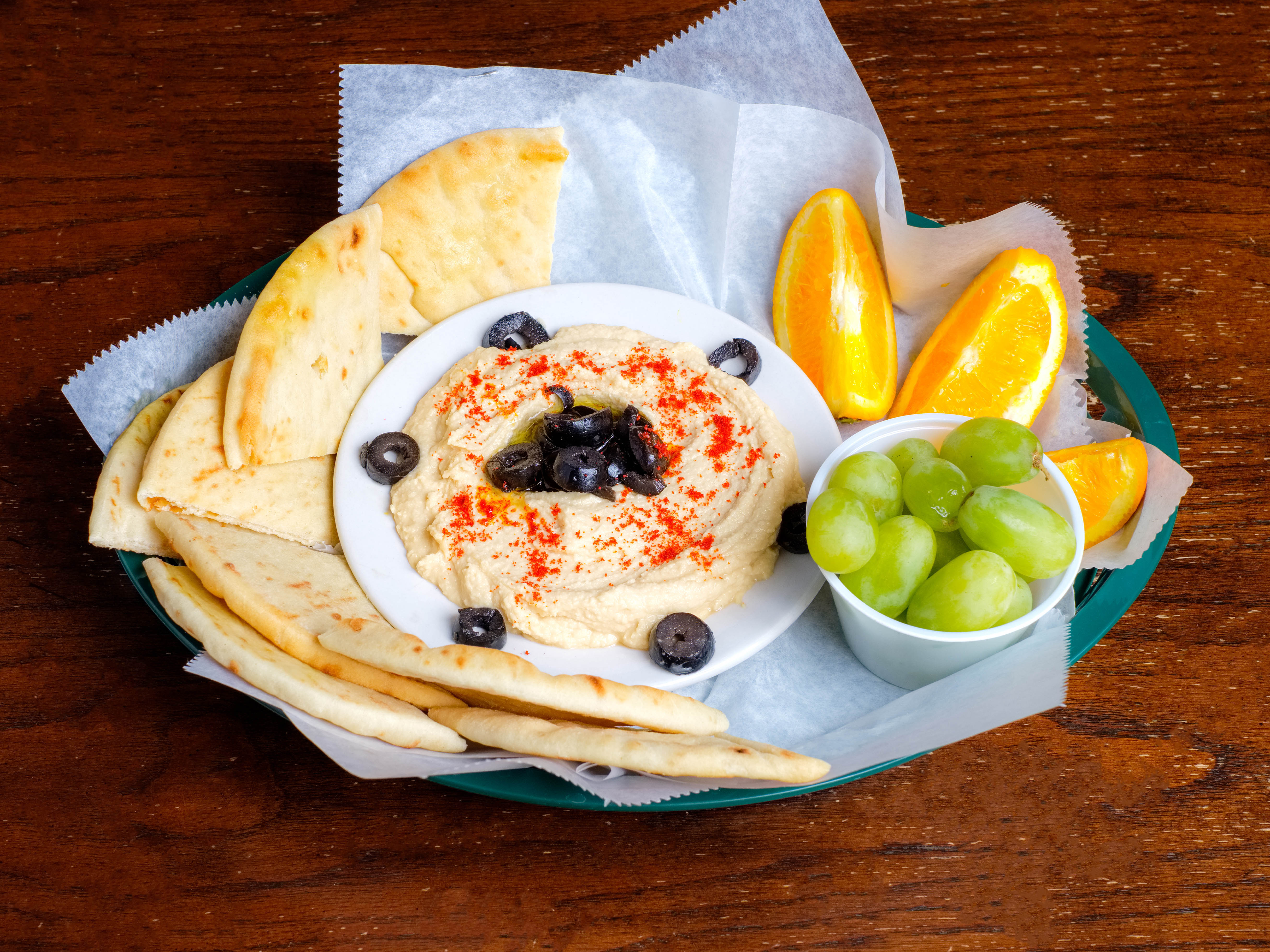 Order Hummus and Pita food online from Vienna Espresso Bar & Bakery store, West Lafayette on bringmethat.com