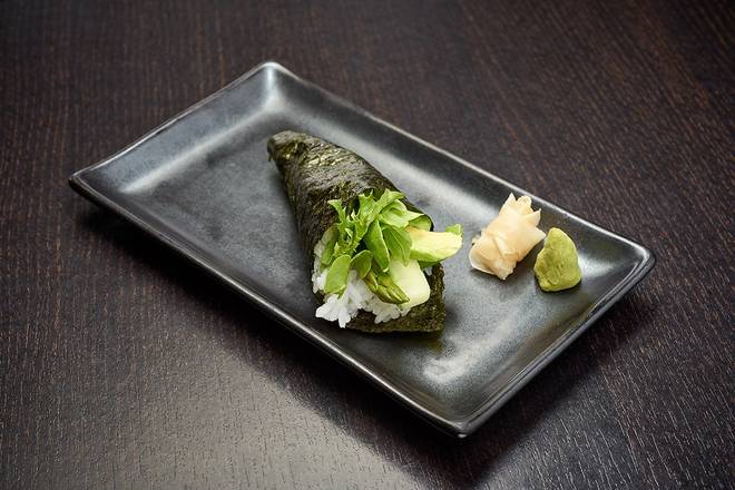 Order VEGETARIAN HAND ROLL food online from RA Sushi store, Leawood on bringmethat.com