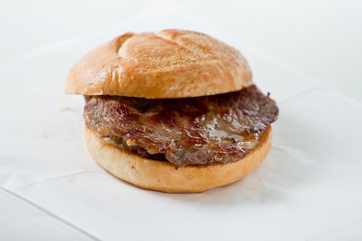 Order Rib Eye Steak Sandwich food online from Billy Goat Tavern store, Chicago on bringmethat.com