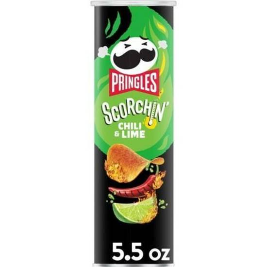 Order Pringles Scorchin' Chili and Lime food online from IV Deli Mart store, Goleta on bringmethat.com