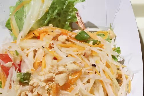 Order Papaya Salad food online from Thai Taste Express store, Silver Spring on bringmethat.com