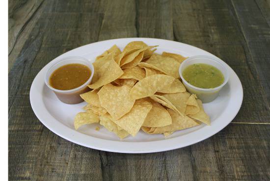Order Chips & Salsa food online from Benny's tacos & chicken rotisserie store, Los Angeles on bringmethat.com