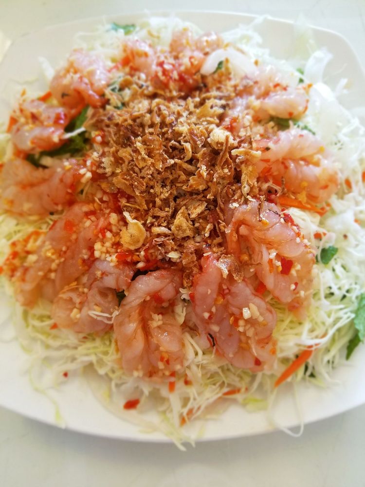 Order 5. Goi Tom Tai Chanh food online from Pho Hoan My store, Winnetka on bringmethat.com
