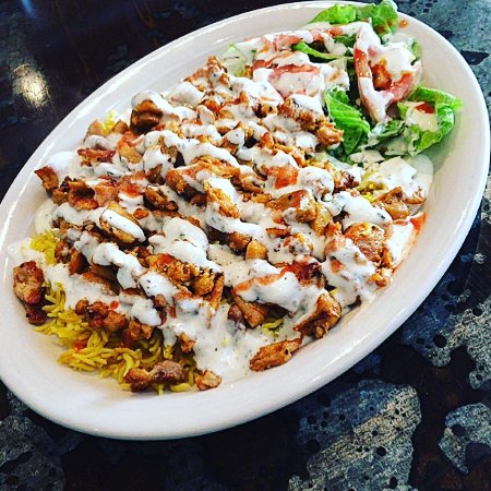 Order  Chicken Gyro Platter  food online from Samia Grill store, Jersey City on bringmethat.com