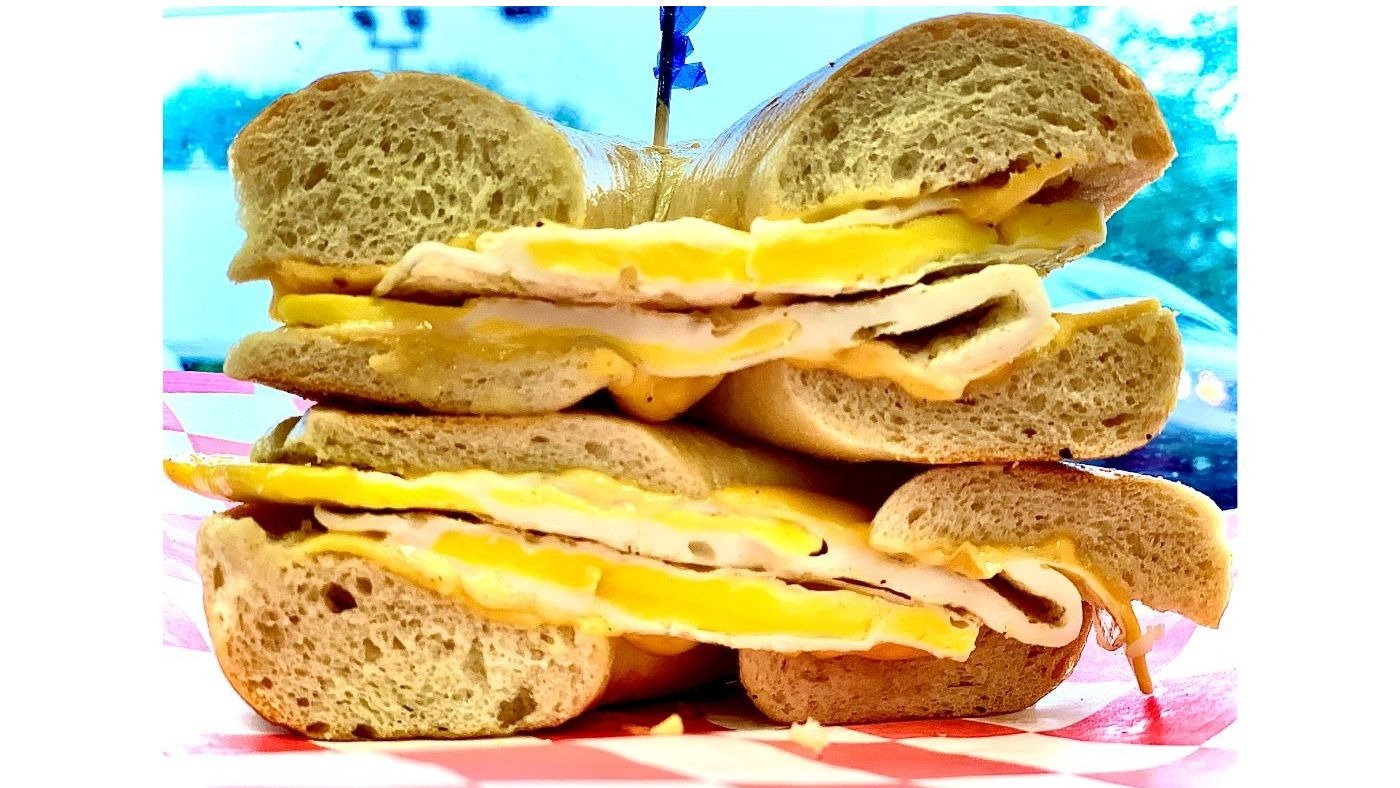 Order 2 Egg Sandwich  food online from All Star Bagel store, Manasquan on bringmethat.com